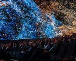 oslava v Planetariu